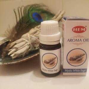 Mystic White Sage Essential Aroma Oil by HEM