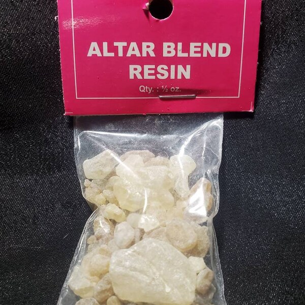 Altar Blend Resin Incense Perfect for All of Your General Spell & Magick Workings As Well as Providing Spiritual Protection Plus a FREE GIFT