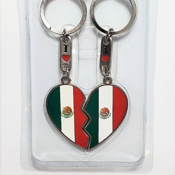 JAVD New Mexico Flag Keychain 3-Pack - 5x1.2 Inch Polyester Woven Flag With Stainless Steel Key Ring, Yellow