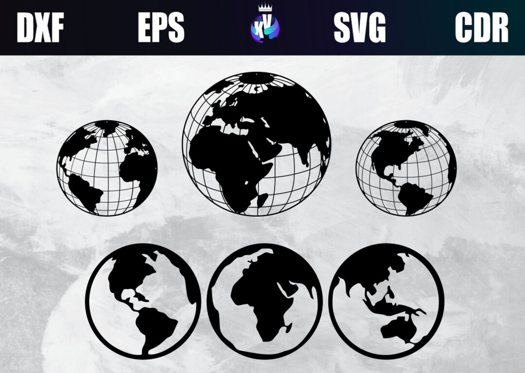 PLANET WORLD Globe vector Files For Laser Cut Cnc Digital Files planet-world-globe-vector-files-for-laser-cut-cnc-digital-files