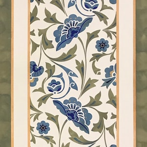 All-Over-Floral Floorcloth