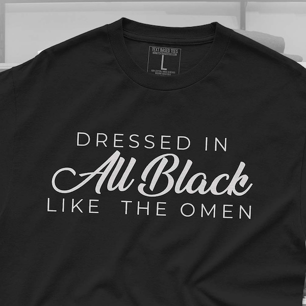 Dressed In All Black, Lil Kim Quote Shirt, Unisex Crew Neck T-Shirt