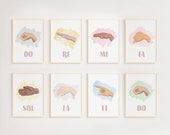 Solfege Hand Signs Poster: Music Education Wall Art (Digital Download)