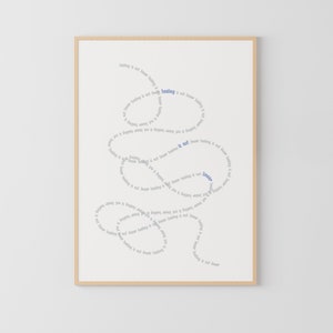 Healing Is Not Linear Poster, Counselor Office, Therapy Room, Mental Health