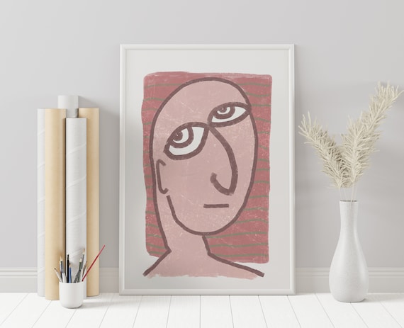Modern Art Print, Art Printable, Mid Century Modern