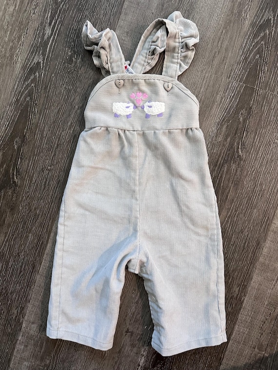 Vintage Health-tex sheep overalls