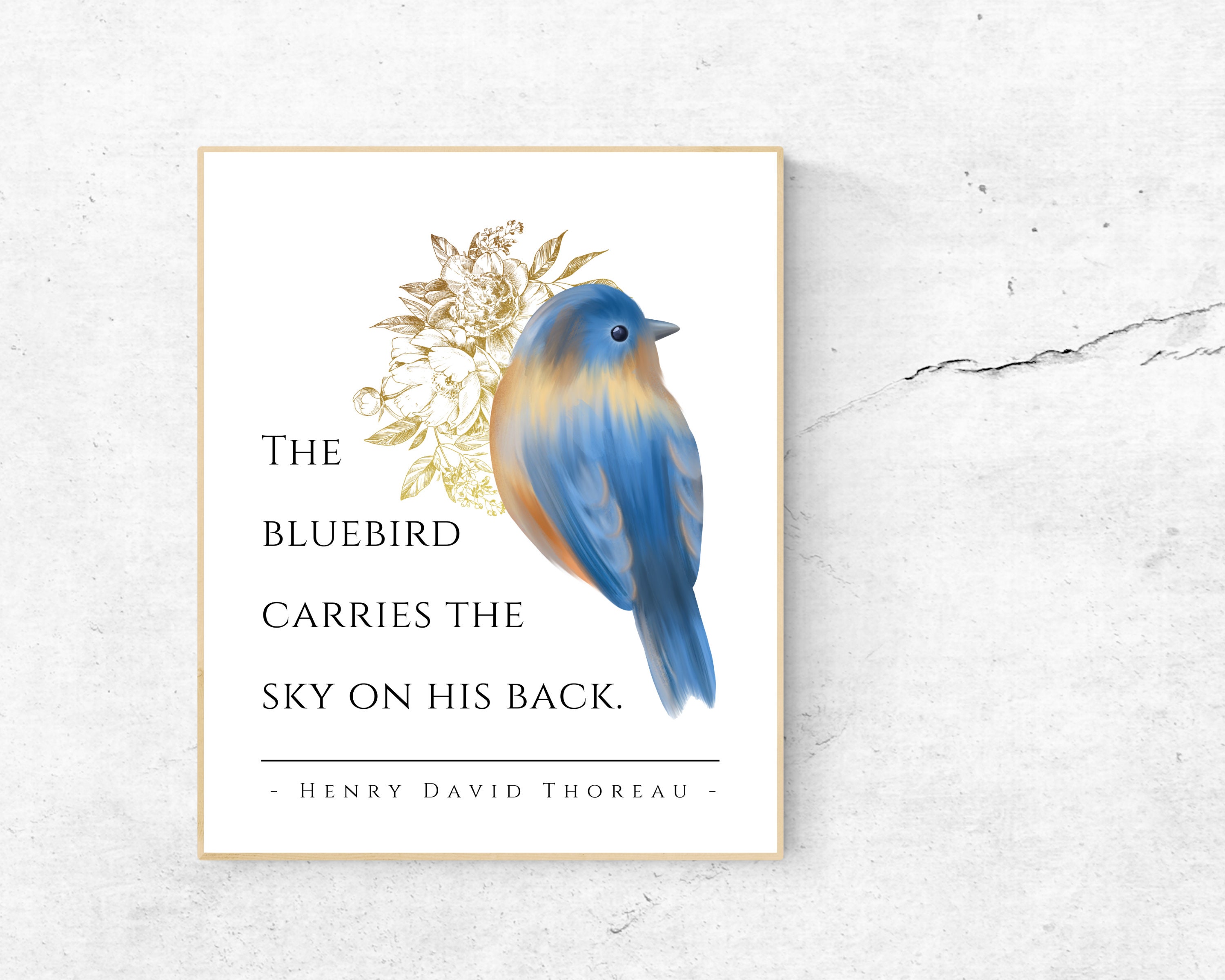 Bluebird Carries the Sky Necklace Bluebird Carries the Sky Necklace