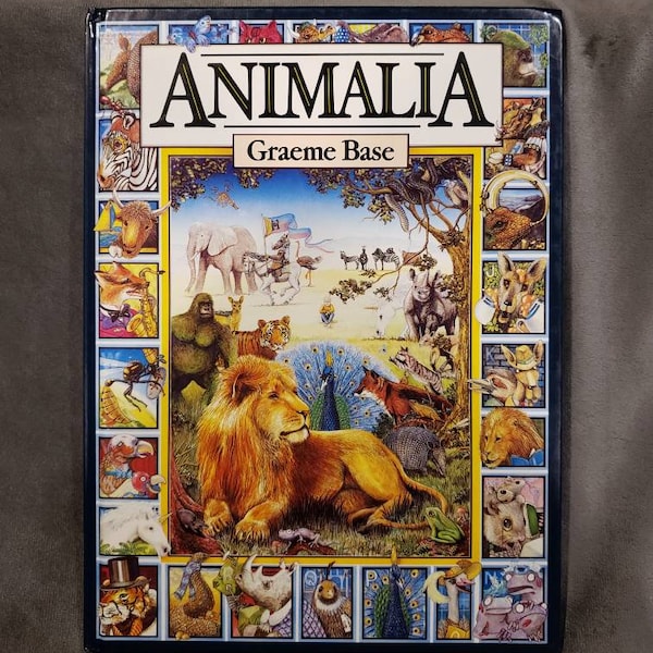 Animalia by Graeme Base, 90s Hardcover