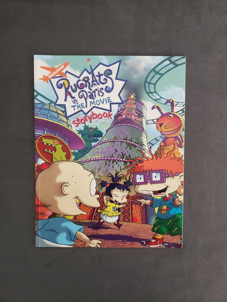 Vintage 2000 Paperback rugrats In Paris The Movie Storybook Etsy