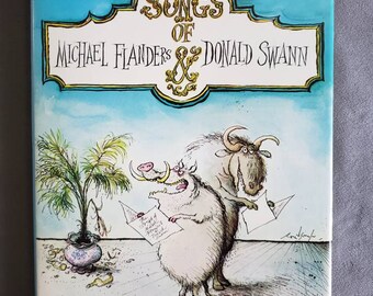 Vintage 1978 Hardcover 'The Songs of Michael Flanders & Donald Swann'