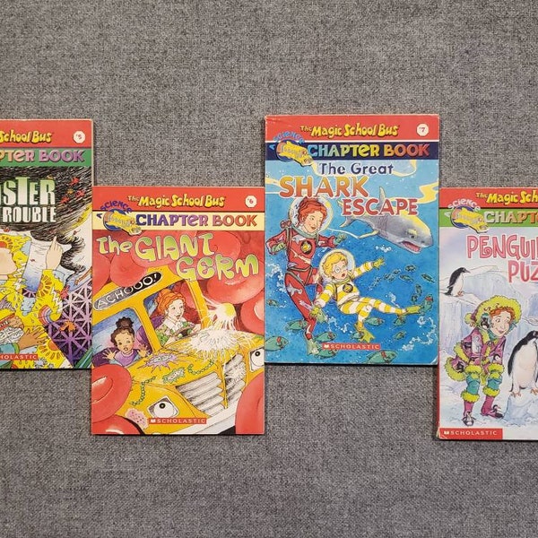 Vintage Magic School Bus Chapter Books - Choose One!