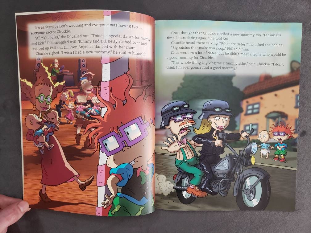 Vintage 2000 Paperback rugrats In Paris The Movie Storybook Etsy