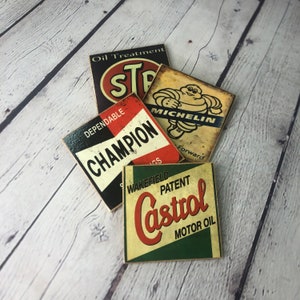 Werbung Untersetzer Set: Handgefertigte Untersetzer aus Holz