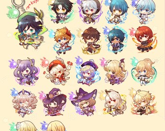 Acrylic Keychain Food Fantasy