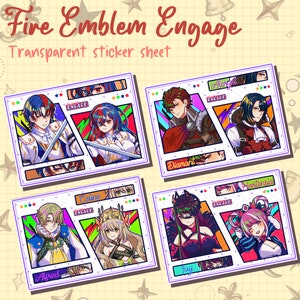 Fire Emblem Engage Sticker Sheet