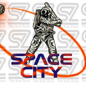 Space City Baseball PNG