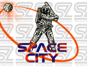Space City Baseball PNG