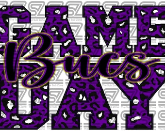 Bucs Game Day PNG sublimation Digital File
