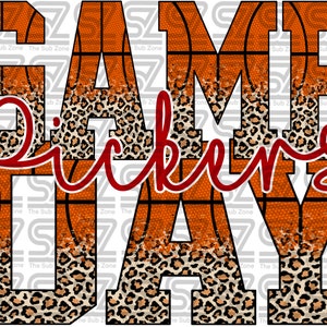 Basketball Game Day Pickers PNG Sublimation ready