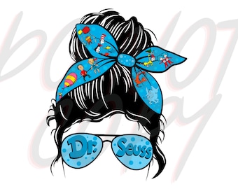DR. SEUSS messy bun