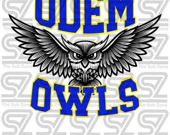 Odem Owls PNG Sublimation ready