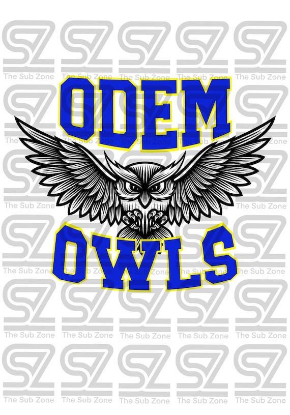 Odem Owls PNG Sublimation ready