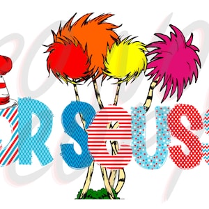 Dr Seuss PNG sublimation file dr seuss week
