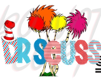 Dr Seuss PNG sublimation file dr seuss week