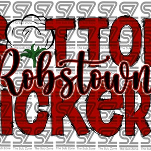 Robstown Cotton Pickers PNG Sublimation Digital File