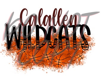 Calallen Wildcats Basketball PNG