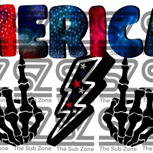 Merica Rocker PNG