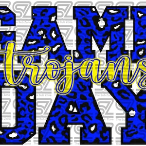 Trojans Game Day PNG Sublimation Digital File