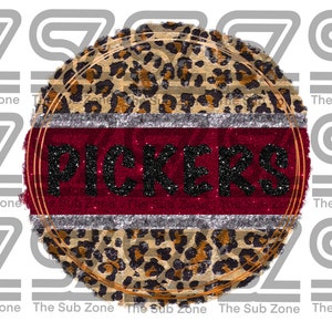 Pickers Leopard PNG / Zurück zur Schule / Spirit Shirt png