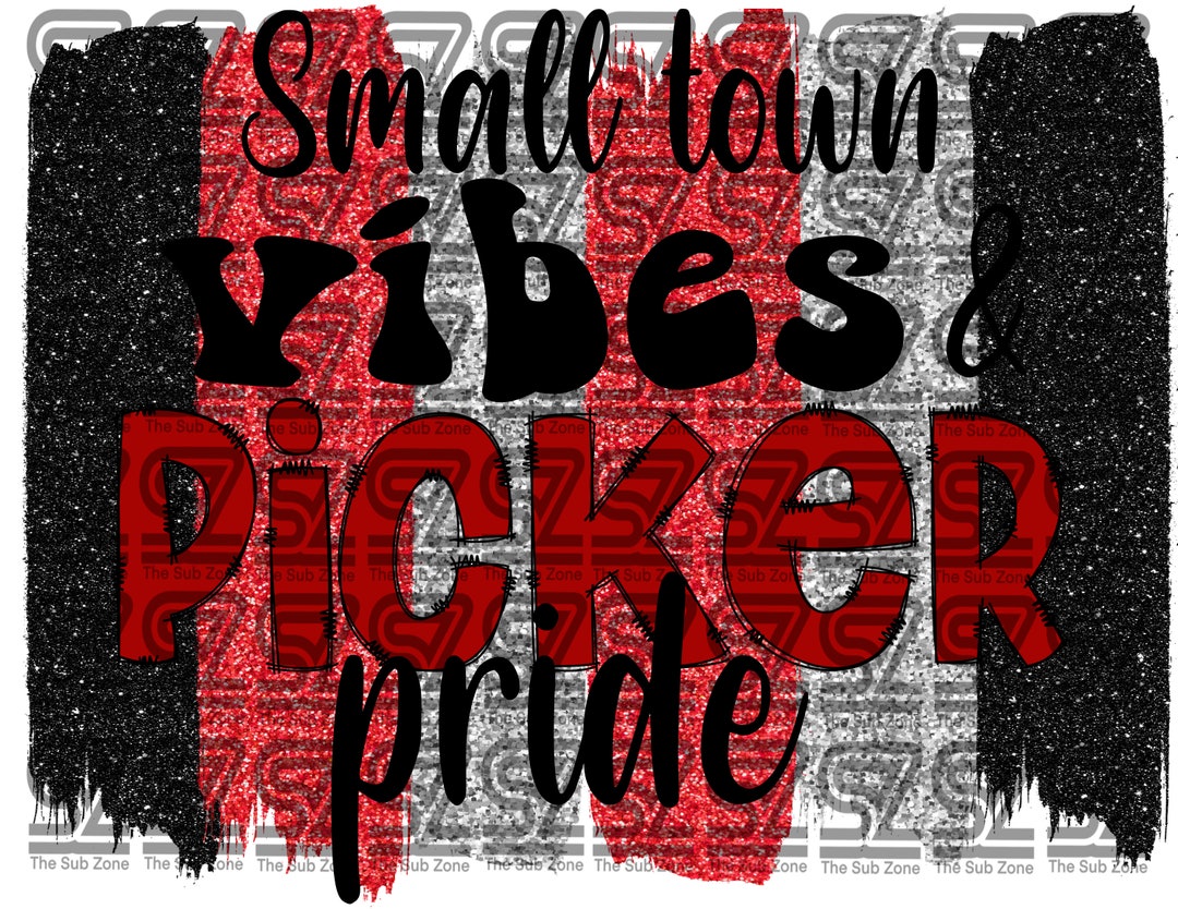 Small Town Vibes Picker Pride Png Digital File Sublimation Etsy