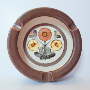 Made in England Heavy Ceramic Pottery Collectible Rare Vintage 1960/'s Large Cigar Ashtray Langley Mayflower