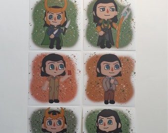 Loki Character Prints
