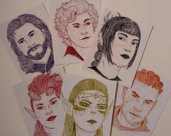 Baldur's Gate Portrait Prints