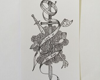 Lord of the Rings Print