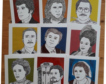BBC Ghosts Prints