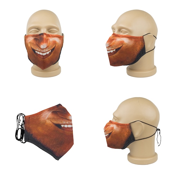 Aphex Twin Smiling Face Face Mask - Etsy