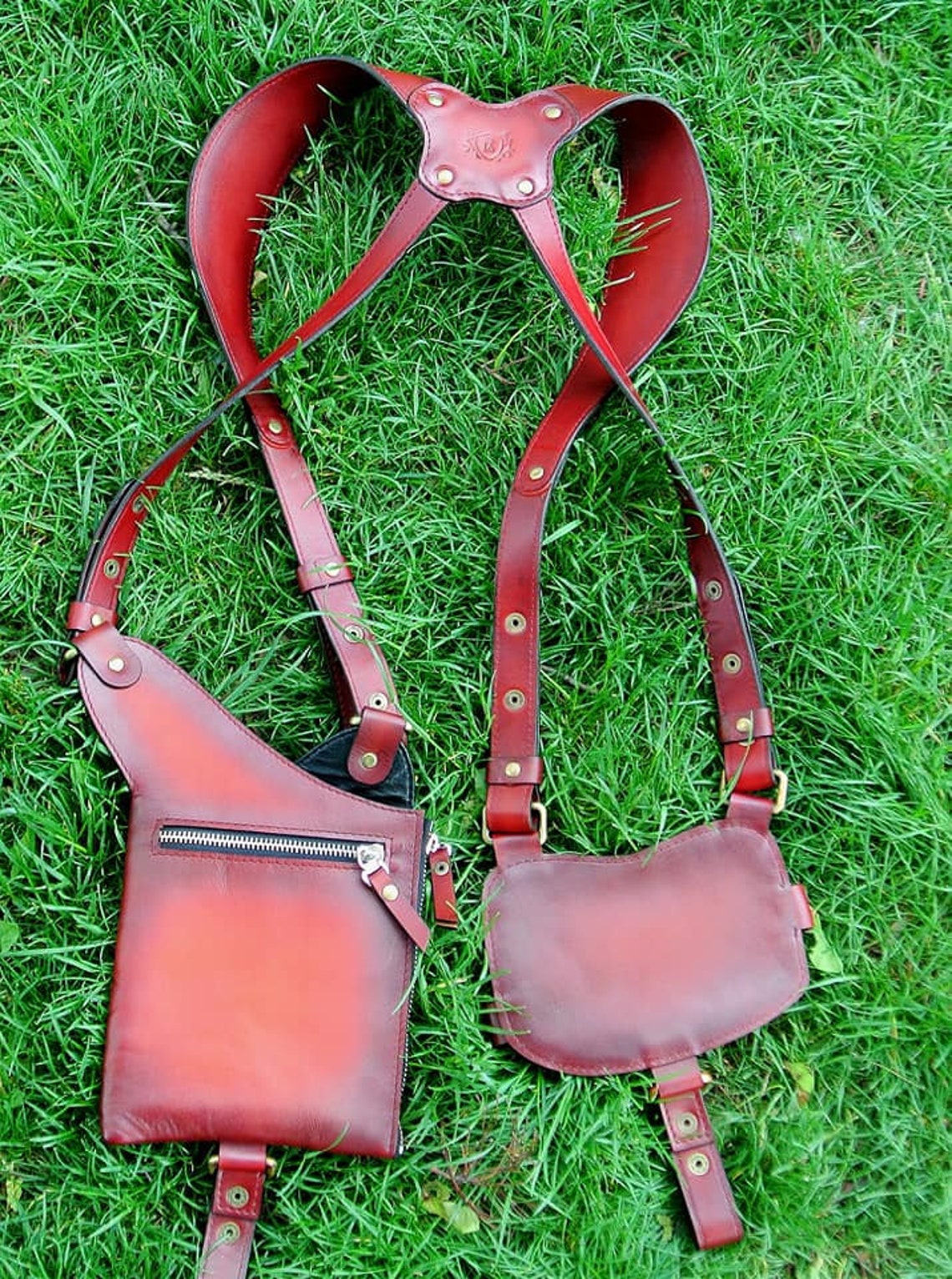 Bag Holster Leather Accessories Etsy