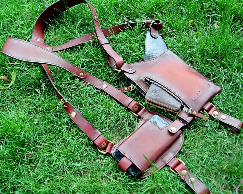 Bag Holster Leather Accessories Etsy