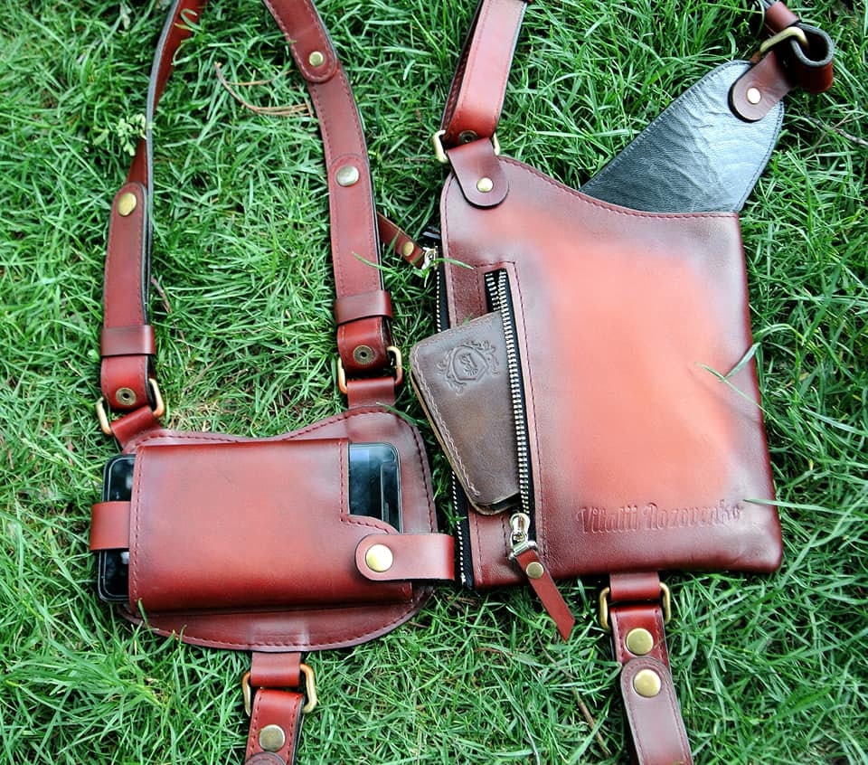 Bag Holster Leather Accessories Etsy