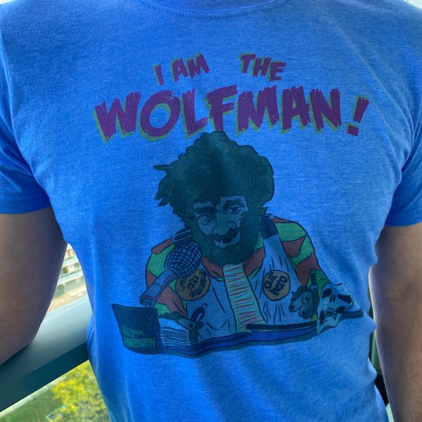 Hilarious House of Frightenstein “I Am The Wolfman!” Graphic Tee
