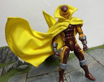 1/12 Scale Yellow Cloth Wired Cape