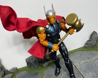 1/12 Scale Red Cloth Wired Cape PREORDER
