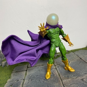 1/12 Scale Purple Wired Cloth Cape