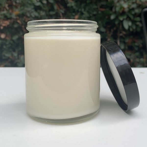 Plain Unscented Candle | Handmade Soy Candle | Soy Vegan | Home Decor | Great Gift