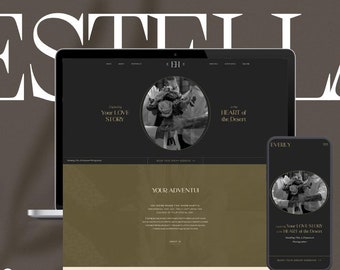 Showit Website Template for Photographers & Creative Service-Based Businesses | Coach, Content Creator, Event Planner, Marketing, Lifestyle