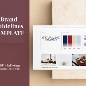 Brand Guidelines | Style Guide Presentation | Customizable Guidelines | Brand & Graphic Designer | Client Delivery Process